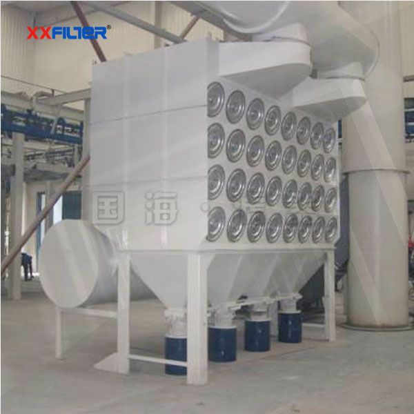 集成式濾筒除塵器風量14400m3/h