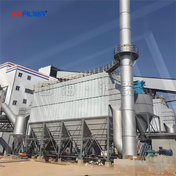8930m3/h風(fēng)量建材行業(yè)袋式除塵器
