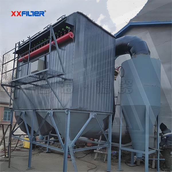 31000m3/h風(fēng)量自動(dòng)清灰脈沖式袋式除塵器