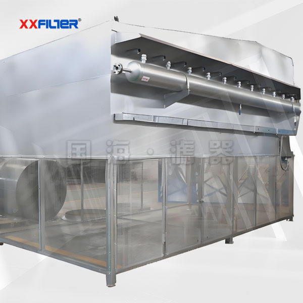 廢玻璃回收車間自潔式空氣過濾器