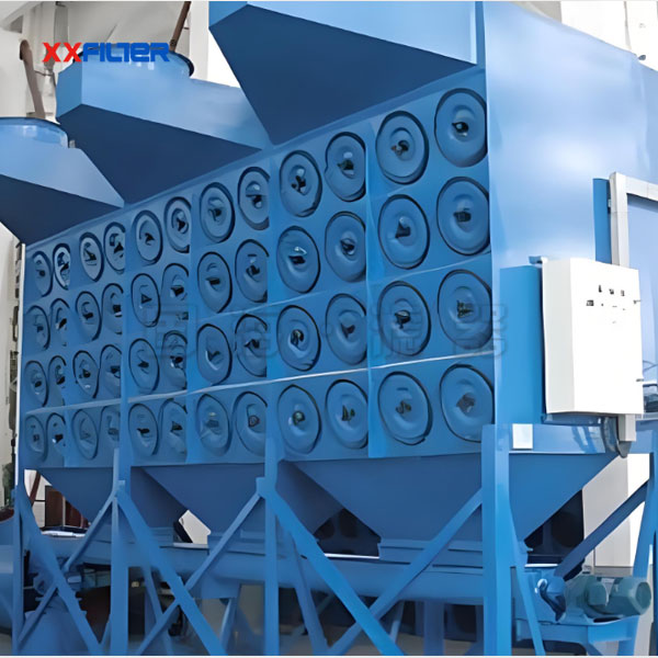 12000m3/h 焊接車間濾筒除塵器