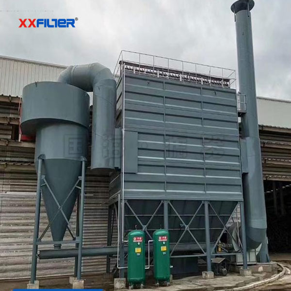 鍋爐口30000m3/h高溫袋式除塵器