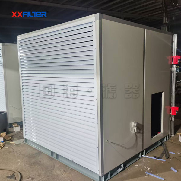 光儲熱空壓機(jī)房自潔式沙塵過濾機(jī)組