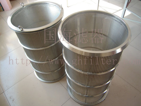 膠液過濾 細(xì)篩內(nèi)刮刀濾芯